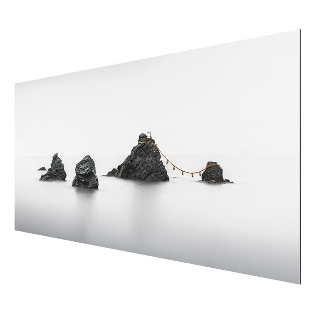Cuadro con paisajes Meoto Iwa -  The Married Couple Rocks