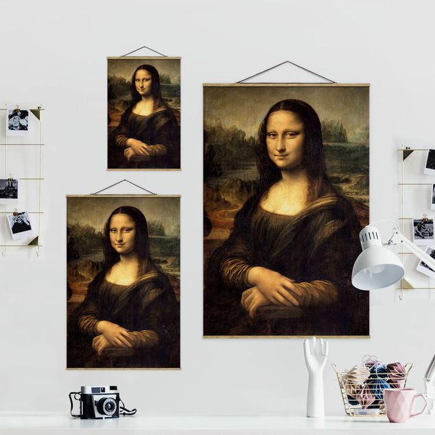 Cuadro retratos Leonardo da Vinci - Mona Lisa