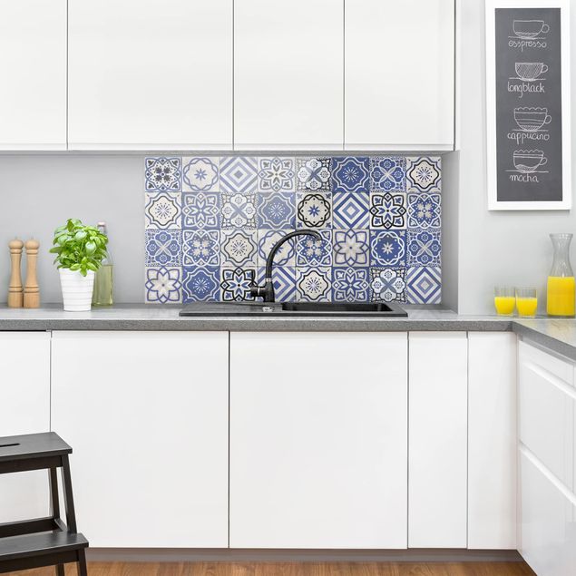 Panel antisalpicaduras cocina patrones Mediterranean Tile Pattern