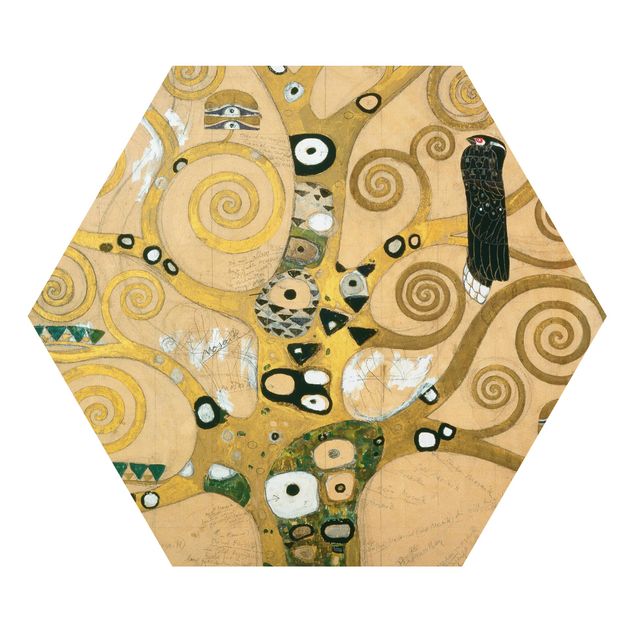 Cuadros de árboles Gustav Klimt - The Tree of Life