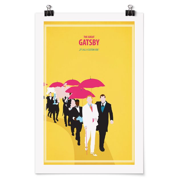Cuadros retratos Film Poster The Great Gatsby II