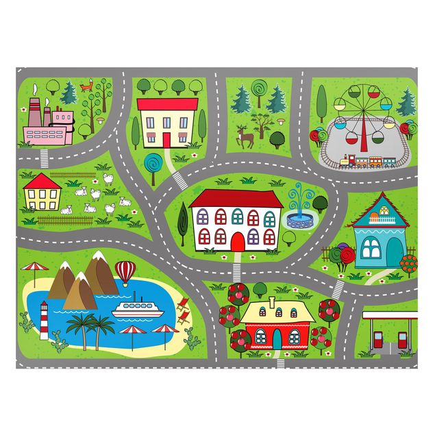 Cuadros de coches Playoom Mat Smalltown - A Trip To The Countryside