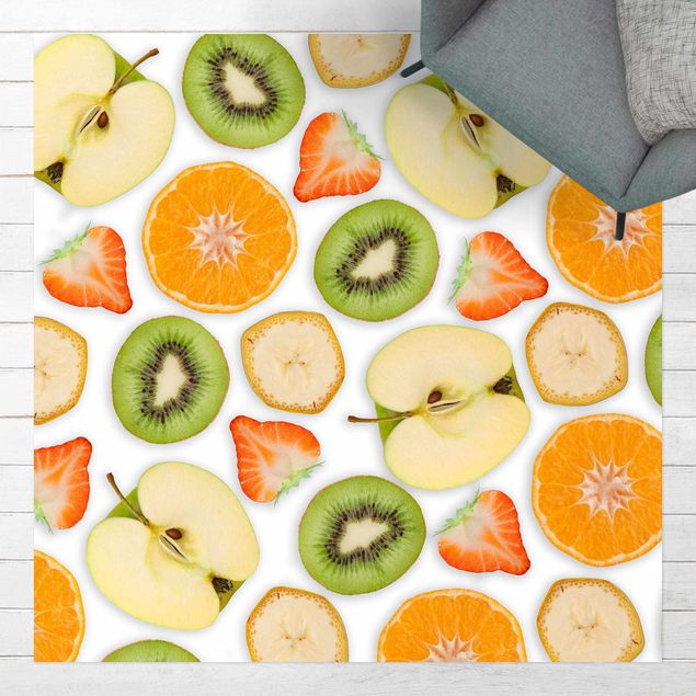 Alfombras para exterior Colourful Fruit Mix