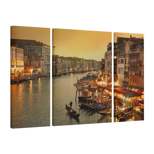 Lienzos ciudades del mundo Grand Canal Of Venice