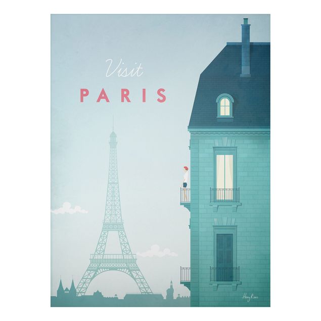 Cuadros torre eiffel Travel Poster - Paris
