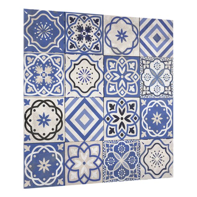 panel-antisalpicaduras-cocina Mediterranean Tile Pattern