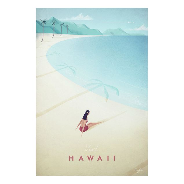 Cuadros montañas Travel Poster - Hawaii