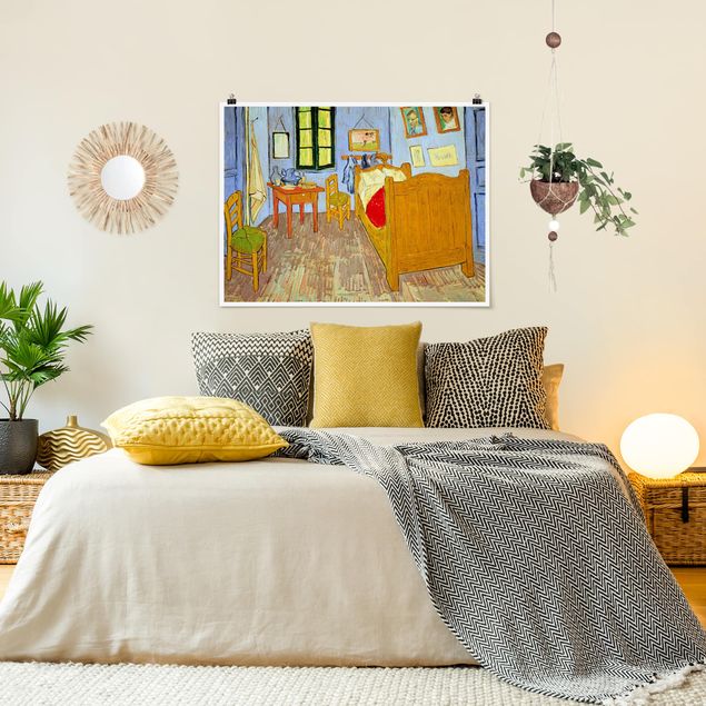 Cuadro del Impresionismo Vincent Van Gogh - Bedroom In Arles