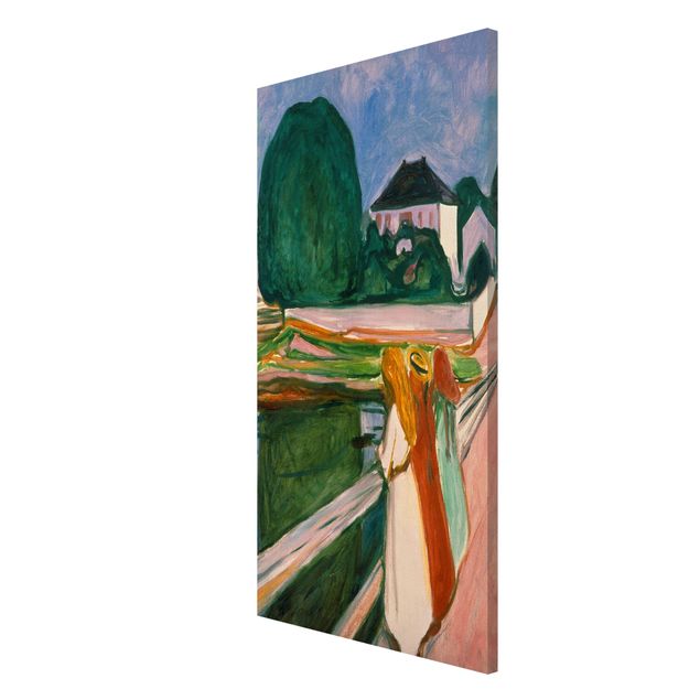 Estilo artístico Post Impresionismo Edvard Munch - White Night