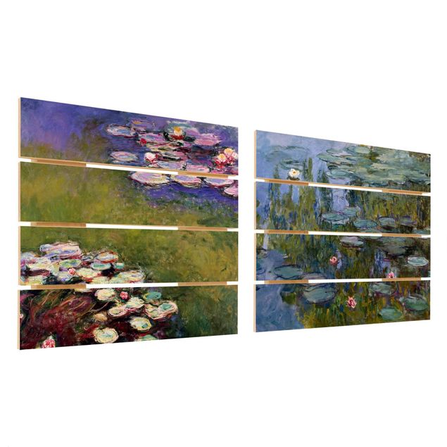 Cuadros Monet Claude Monet - Water Lilies Set