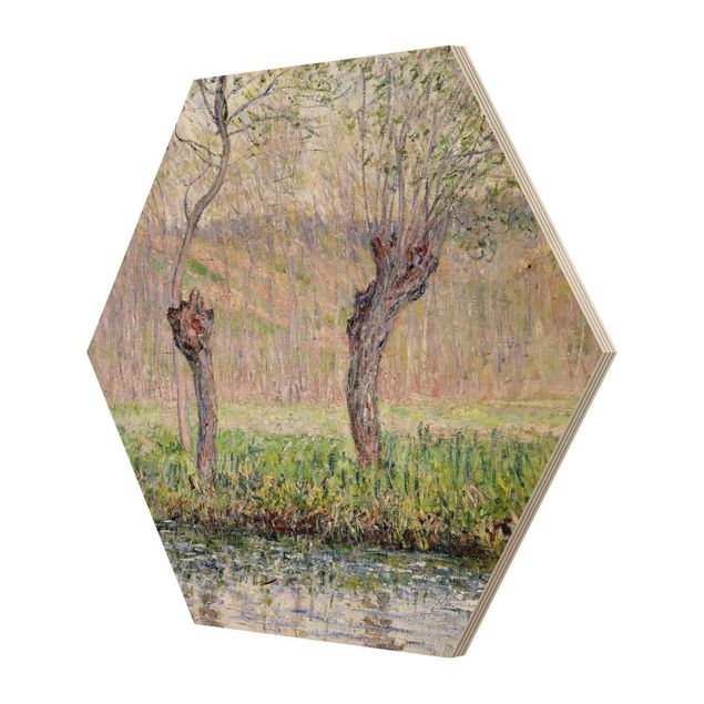 Cuadros Monet Claude Monet - Willow Trees Spring