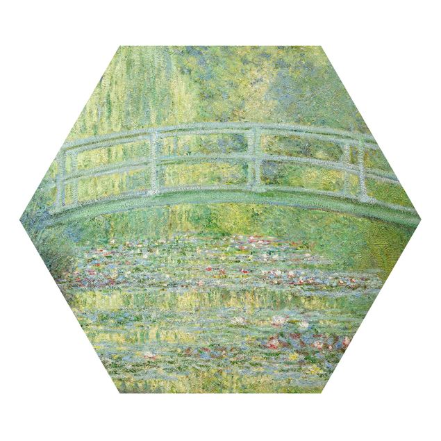 Cuadros paisajes Claude Monet - Japanese Bridge