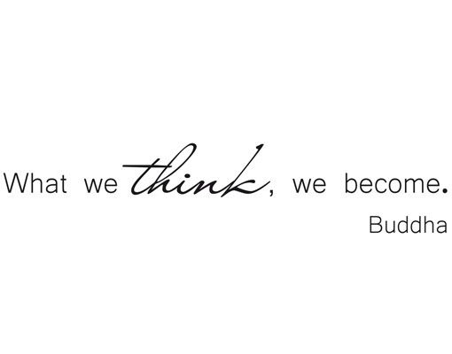 Vinilos frases No.CA29 What We Think