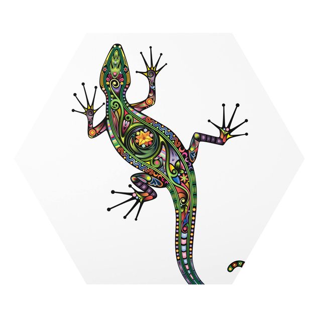Cuadros decorativos Gecko Pattern