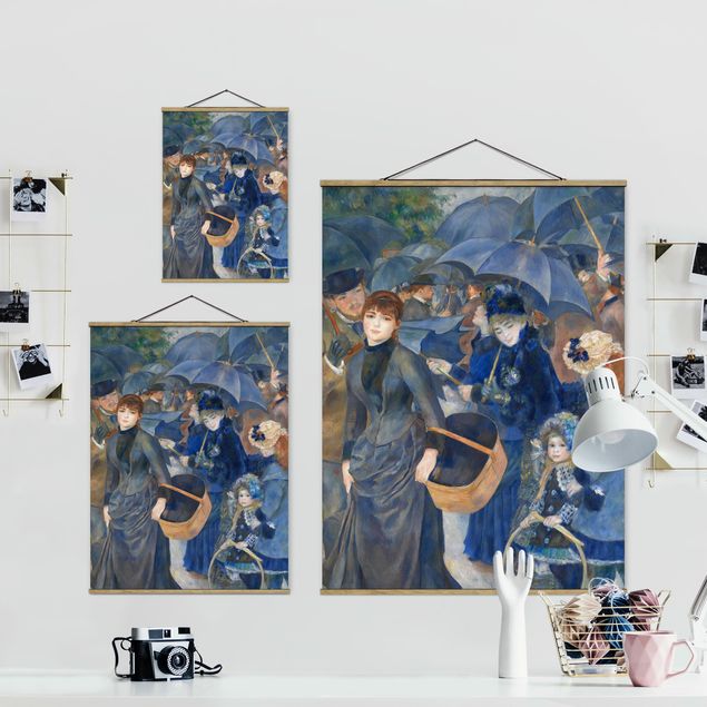 Cuadros retratos Auguste Renoir - Umbrellas