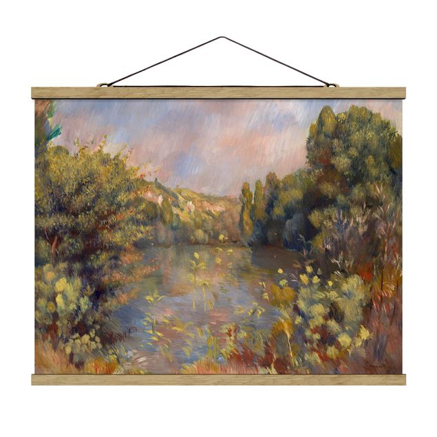 Estilos artísticos Auguste Renoir - Lakeside Landscape