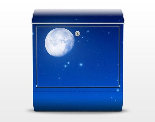 Buzón azul correos A Full Moon Wish