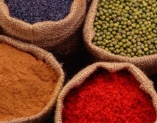 Wandbriefkasten - Colourful Spices - Briefkasten Bunt