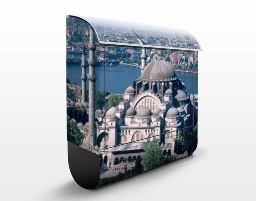 Buzón gris Mosque Istanbul