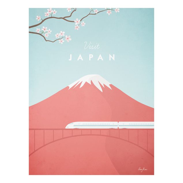 Cuadros de montañas Travel Poster - Japan