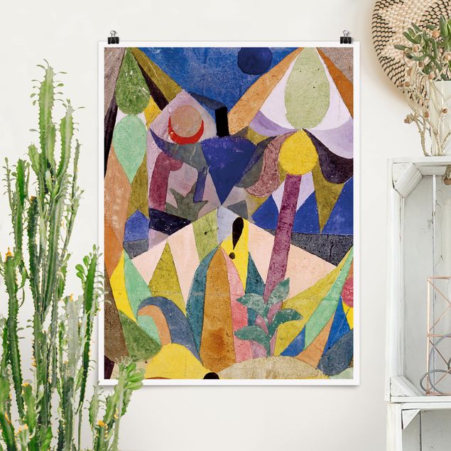 Decoración de cocinas Paul Klee - Mild tropical Landscape
