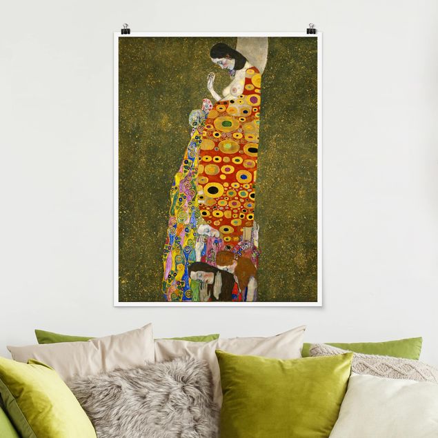 Cuadros Art deco Gustav Klimt - Hope II