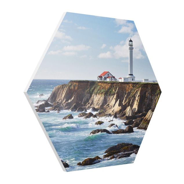 Cuadros con mar Point Arena Lighthouse California