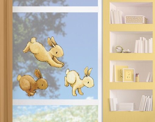 Decoración habitación infantil Hobbling Bunnies
