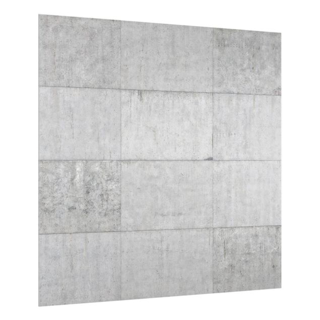 Panel antisalpicaduras cocina efecto piedra Concrete Tile Look Grey