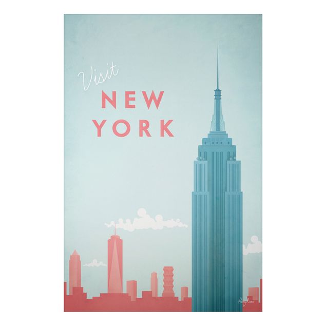 Cuadros de Nueva York Travel Poster - New York