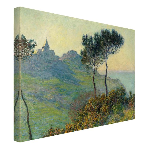 Estilos artísticos Claude Monet - The Church Of Varengeville At Evening Sun