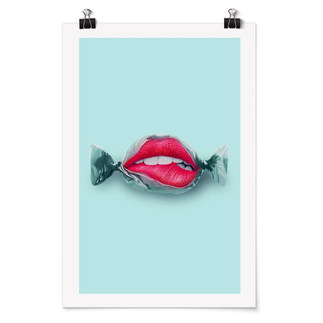 Cuadros modernos Candy With Lips
