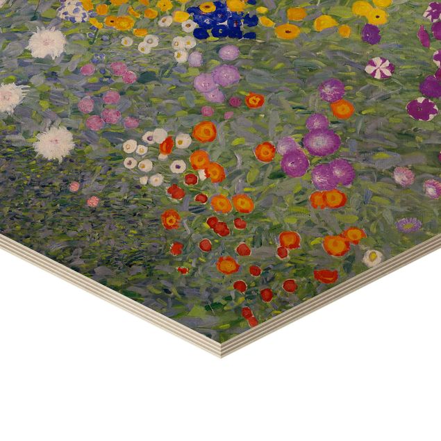 Cuadros modernos Gustav Klimt - Cottage Garden
