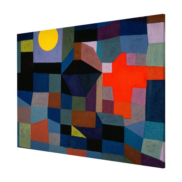 Estilos artísticos Paul Klee - Fire At Full Moon