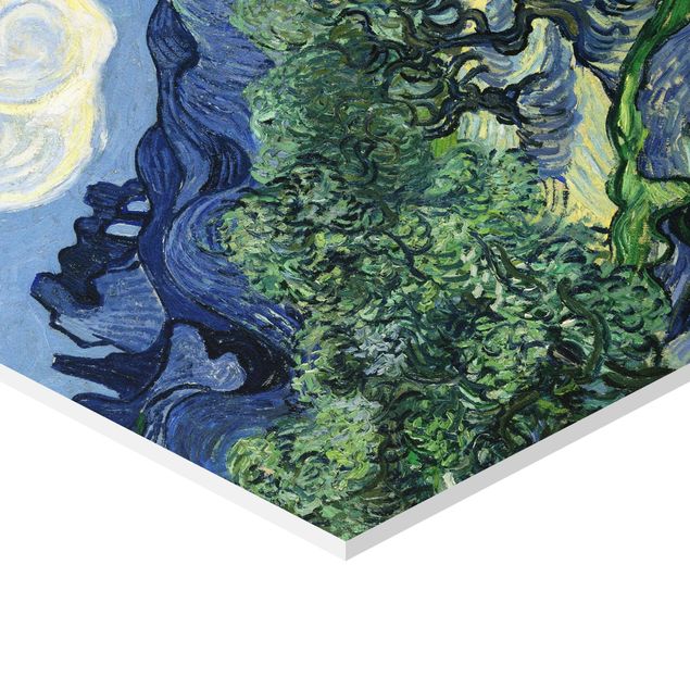Cuadros de paisajes naturales  Vincent Van Gogh - Olive Trees
