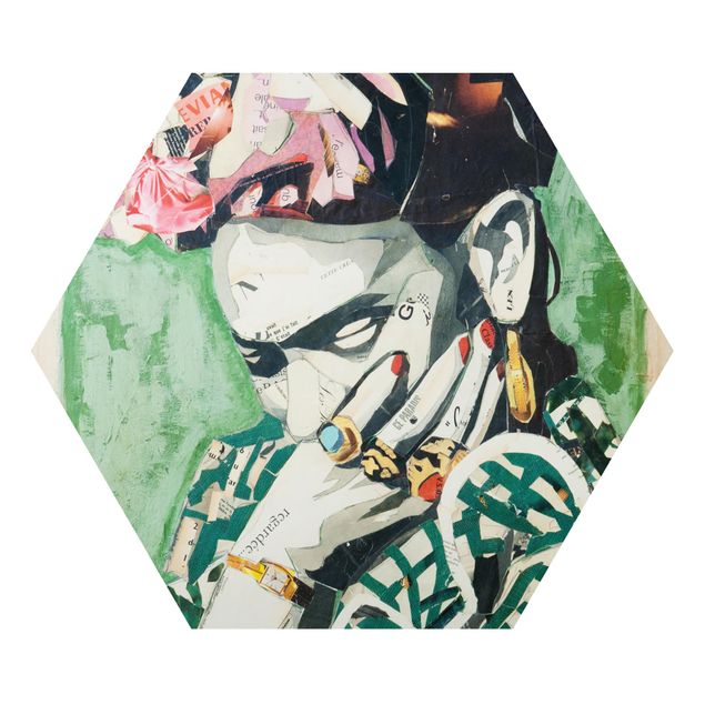 Cuadros modernos Frida Kahlo - Collage No.3