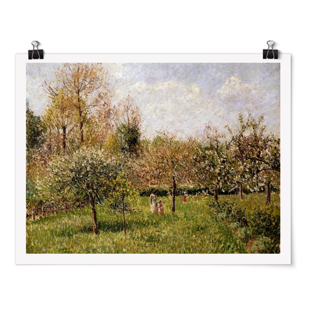 Estilo artístico Post Impresionismo Camille Pissarro - Spring In Eragny