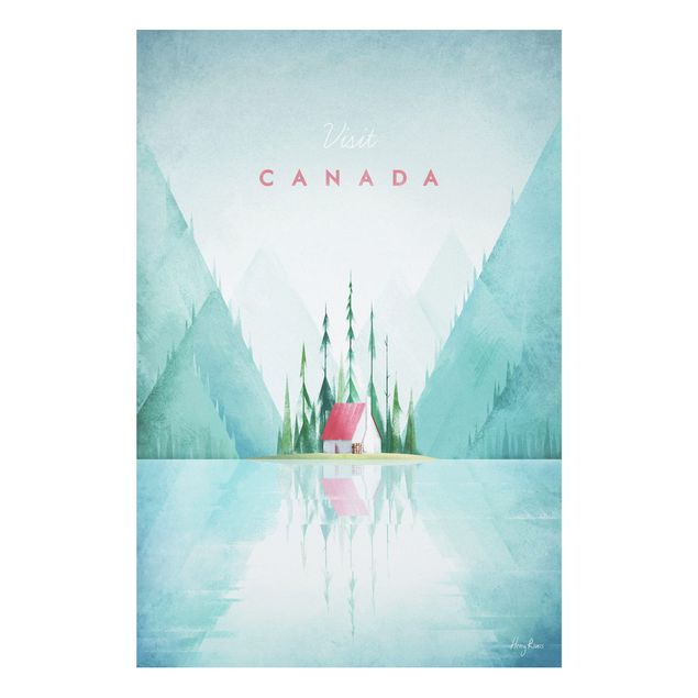 Cuadros de árboles Travel Poster - Canada
