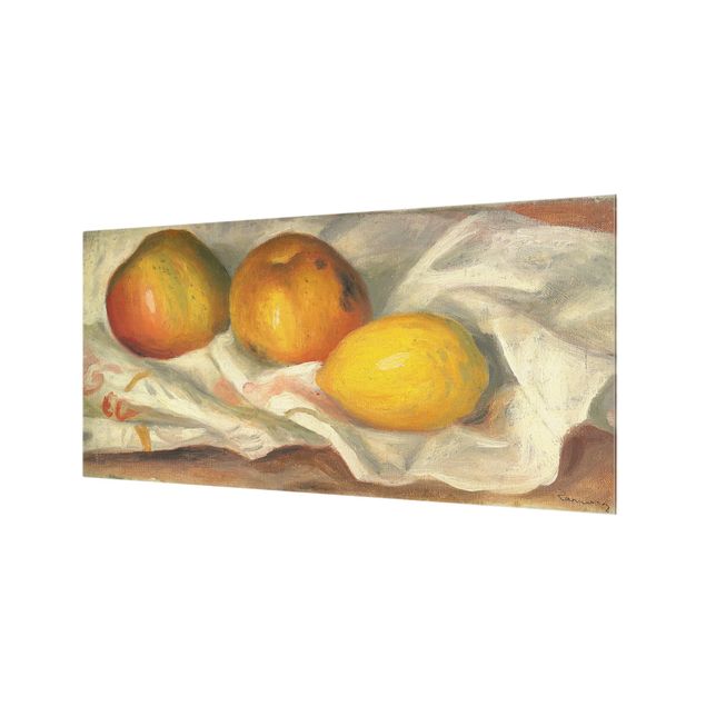 Renoir pinturas Auguste Renoir - Apples And Lemon