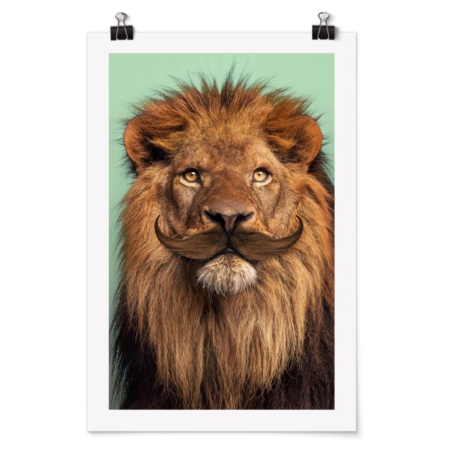 Póster cuadros famosos Lion With Beard