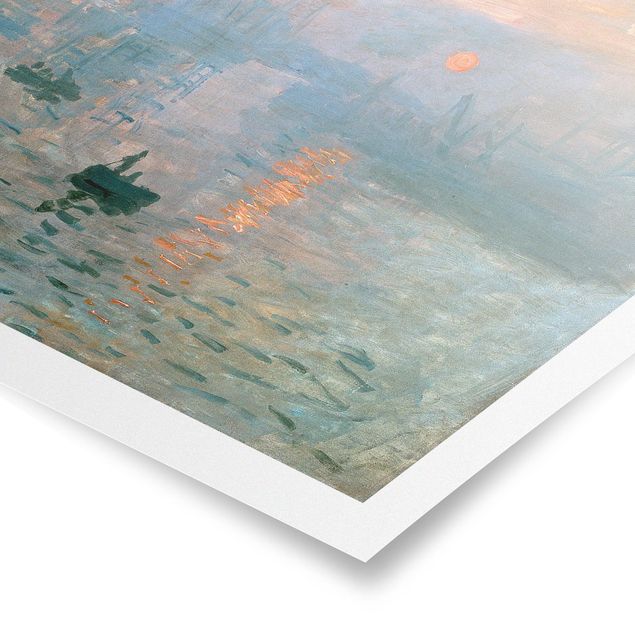 Cuadro con paisajes Claude Monet - Impression (Sunrise)