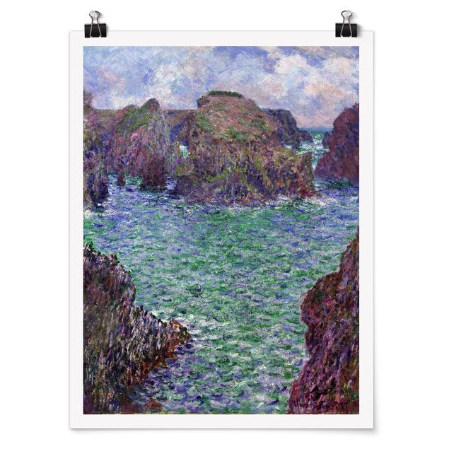 Estilos artísticos Claude Monet - Port-Goulphar, Belle-Île