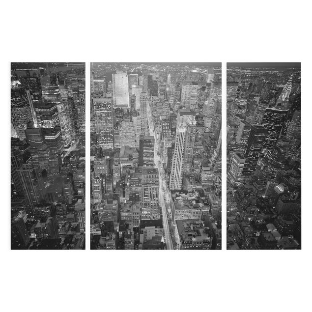 Lienzos en blanco y negro Midtown Manhattan II