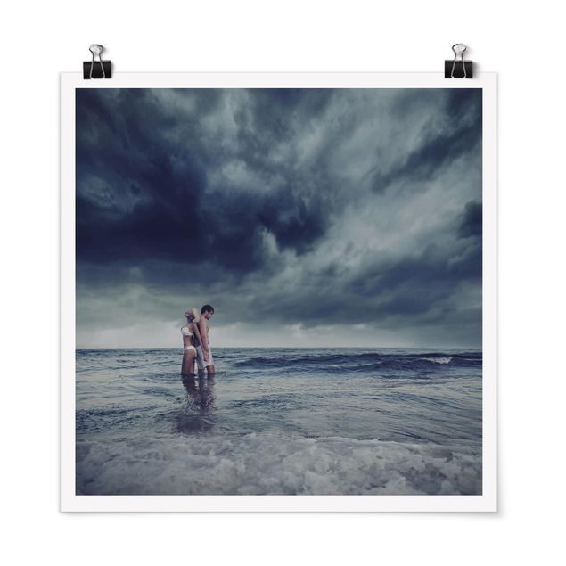 Cuadros playas Lovers And The Sea