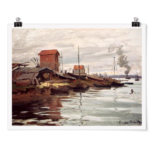 Estilos artísticos Claude Monet - The Seine At Petit-Gennevilliers