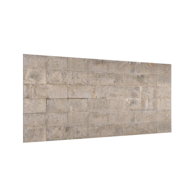 Panel antisalpicaduras cocina efecto piedra Brick Concrete