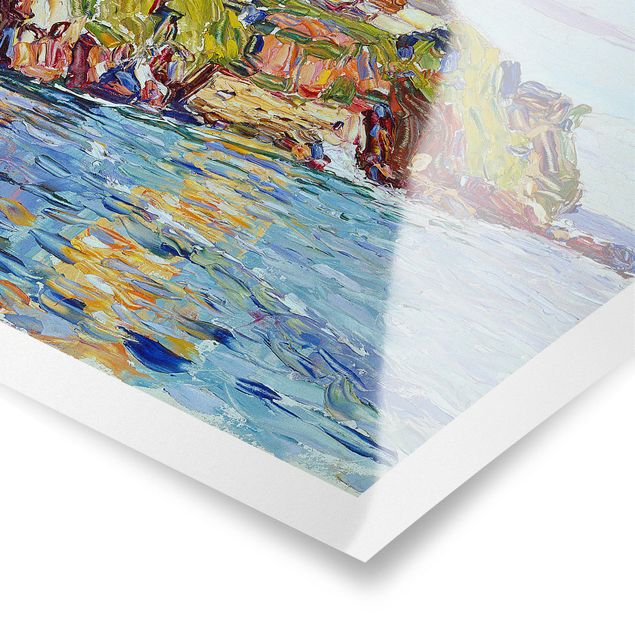 Póster de cuadros famosos Wassily Kandinsky - Rapallo, The Bay