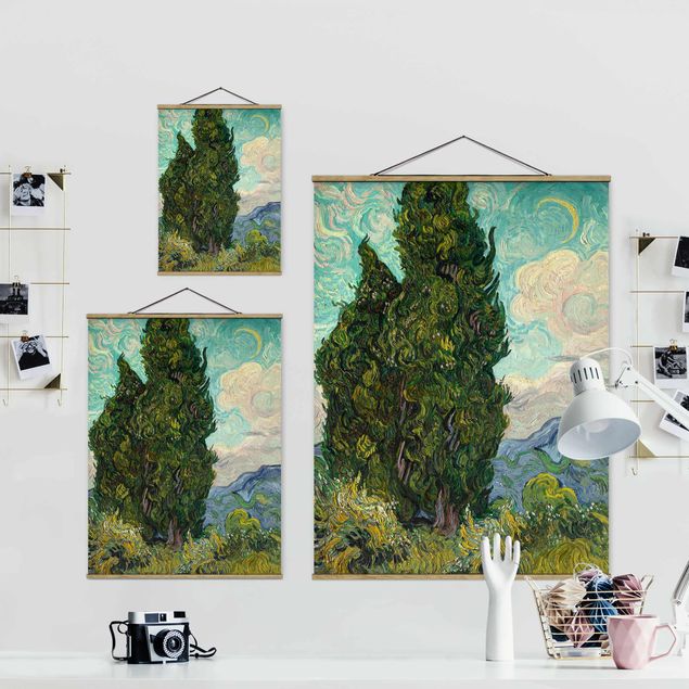 Estilos artísticos Vincent van Gogh - Cypresses