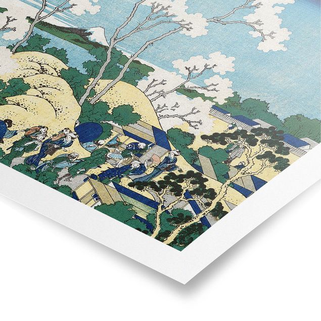 Póster cuadros famosos Katsushika Hokusai - The Fuji Of Gotenyama