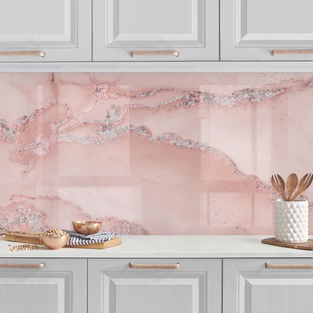 Decoración cocina Colour Experiments Marble Light Pink And Glitter